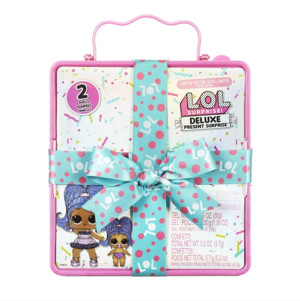 LOL Surprise Deluxe Present Surprise Series 2 Slumber Party Theme